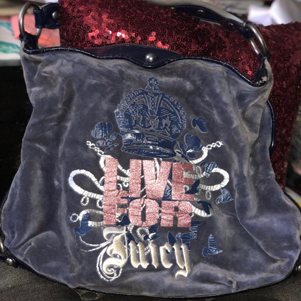 🌟JUICY COUTURE🌟 Blue Satchel